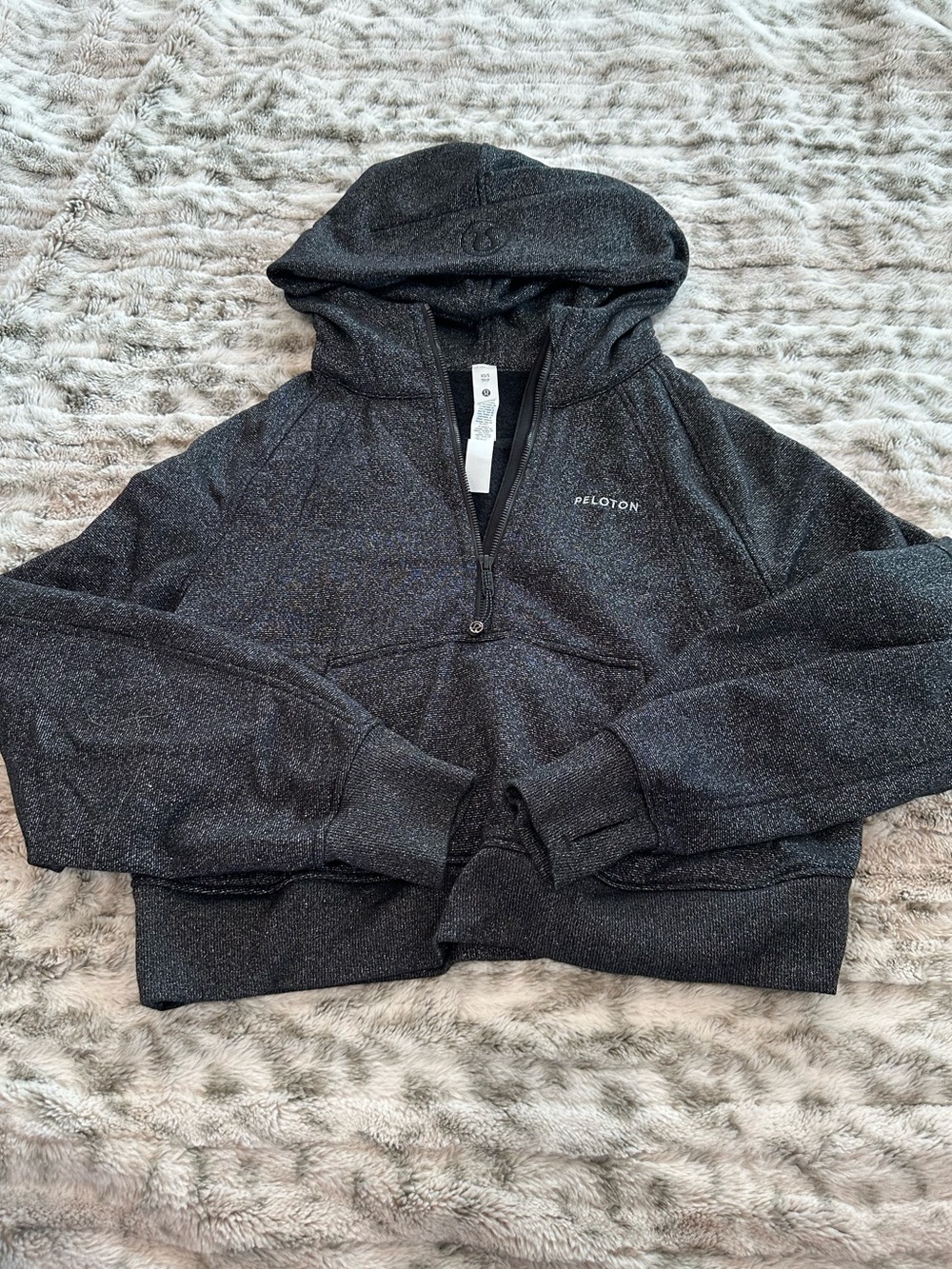 Lululemon x Peleton Scuba Oversized Half Zip Hoodie